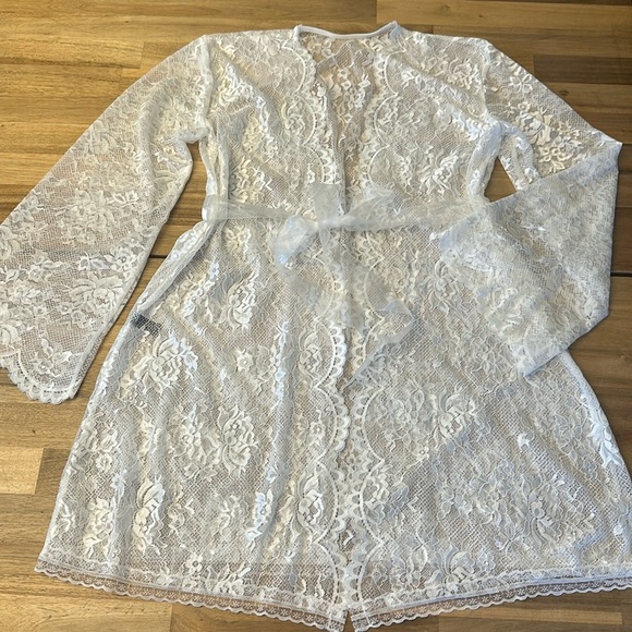 İCOLLECTION ⭐️  sheer lace robe - Picture 3 of 8